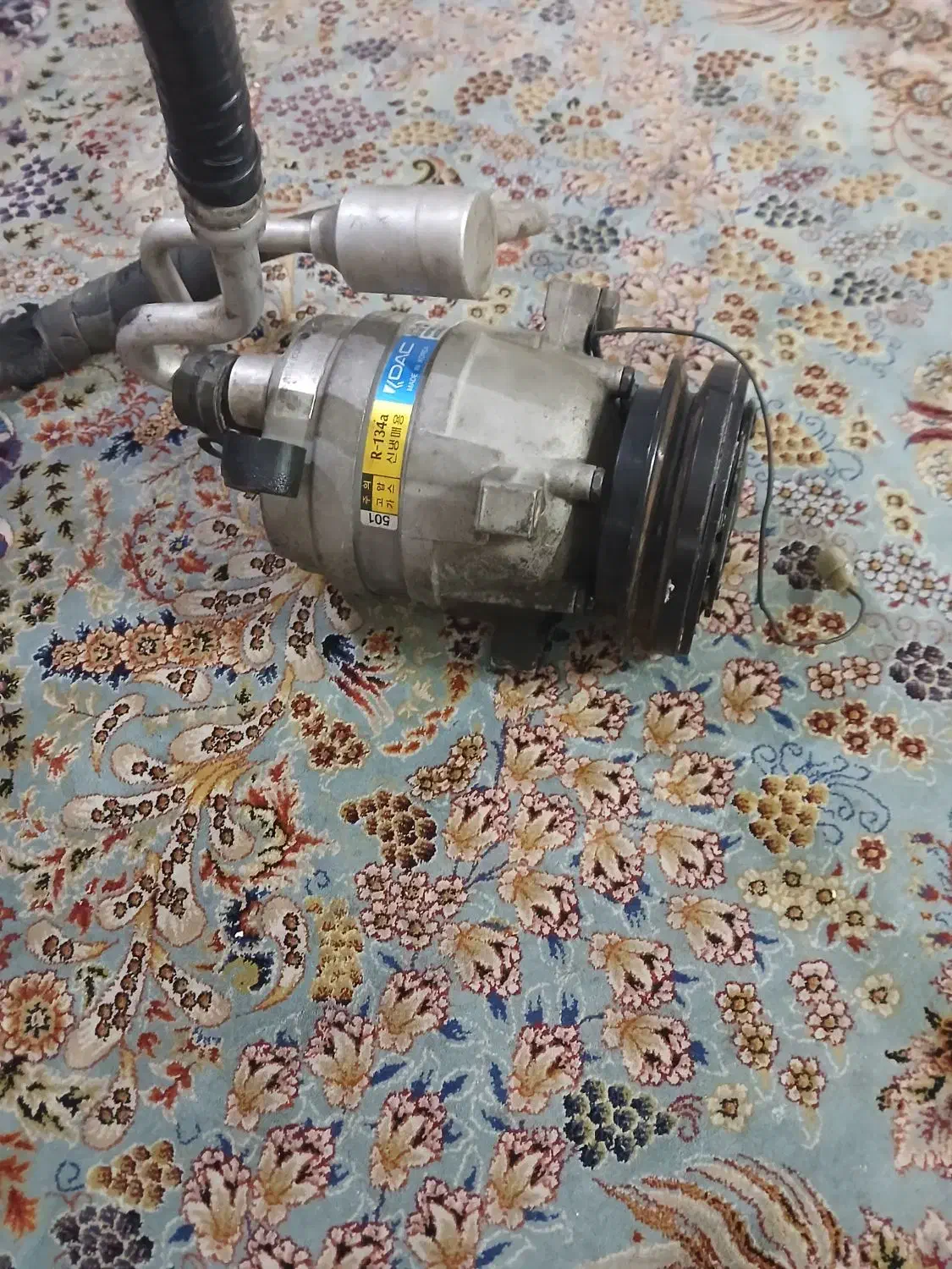 کمپرسور کولر پراید با شلنگ آماده نصب|قطعات یدکی و لوازم جانبی|فردیس, منظریه|دیوار