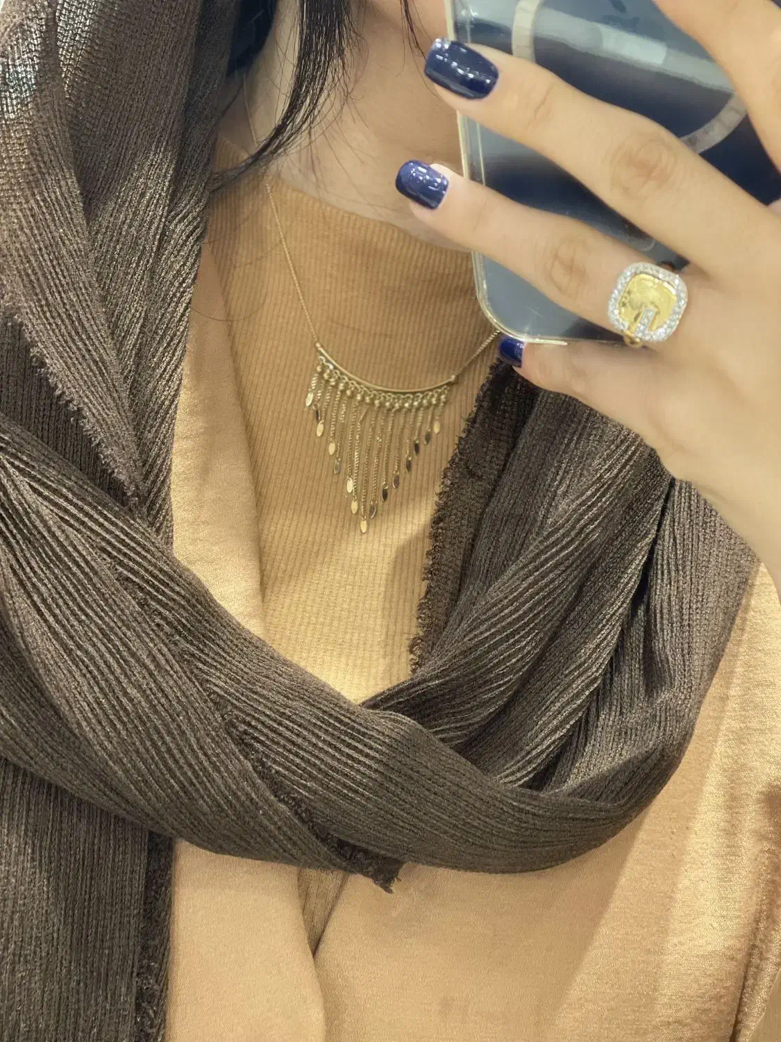 گردنی سالیا گلد|جواهرات|اهواز, نادری|دیوار