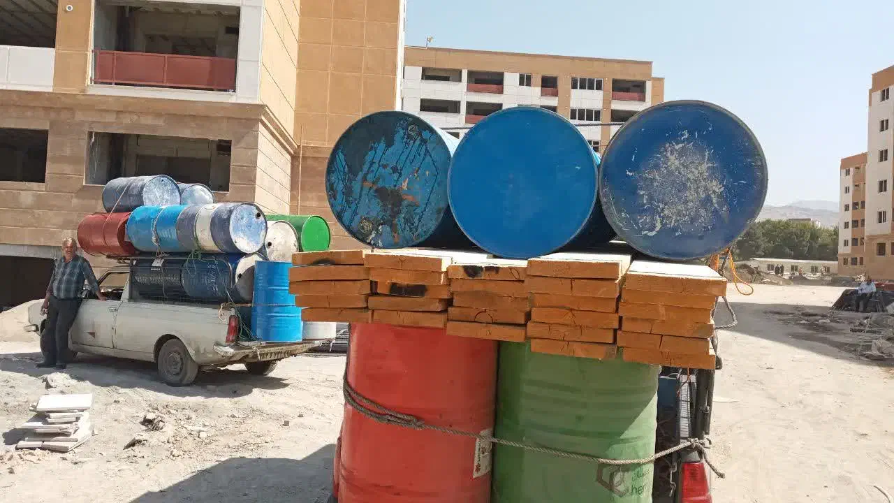 تخته بنایی بشکه نردبان|مصالح و تجهیزات ساختمان|تهران, خاوران|دیوار