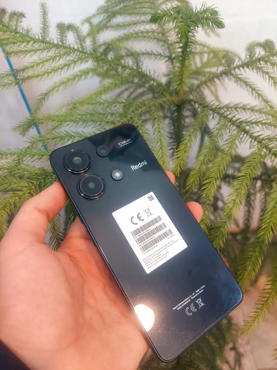 Redmi Note 13 حافظه 256 رم 8 تمیز با مهلت تست|موبایل|مشهد, خواجه ربیع|دیوار