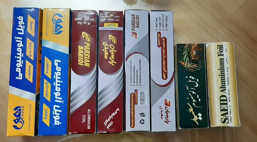 فروش فویل آلومینیوم|سفره، حوله، دستمال آشپزخانه|تهران, خلیج فارس|دیوار