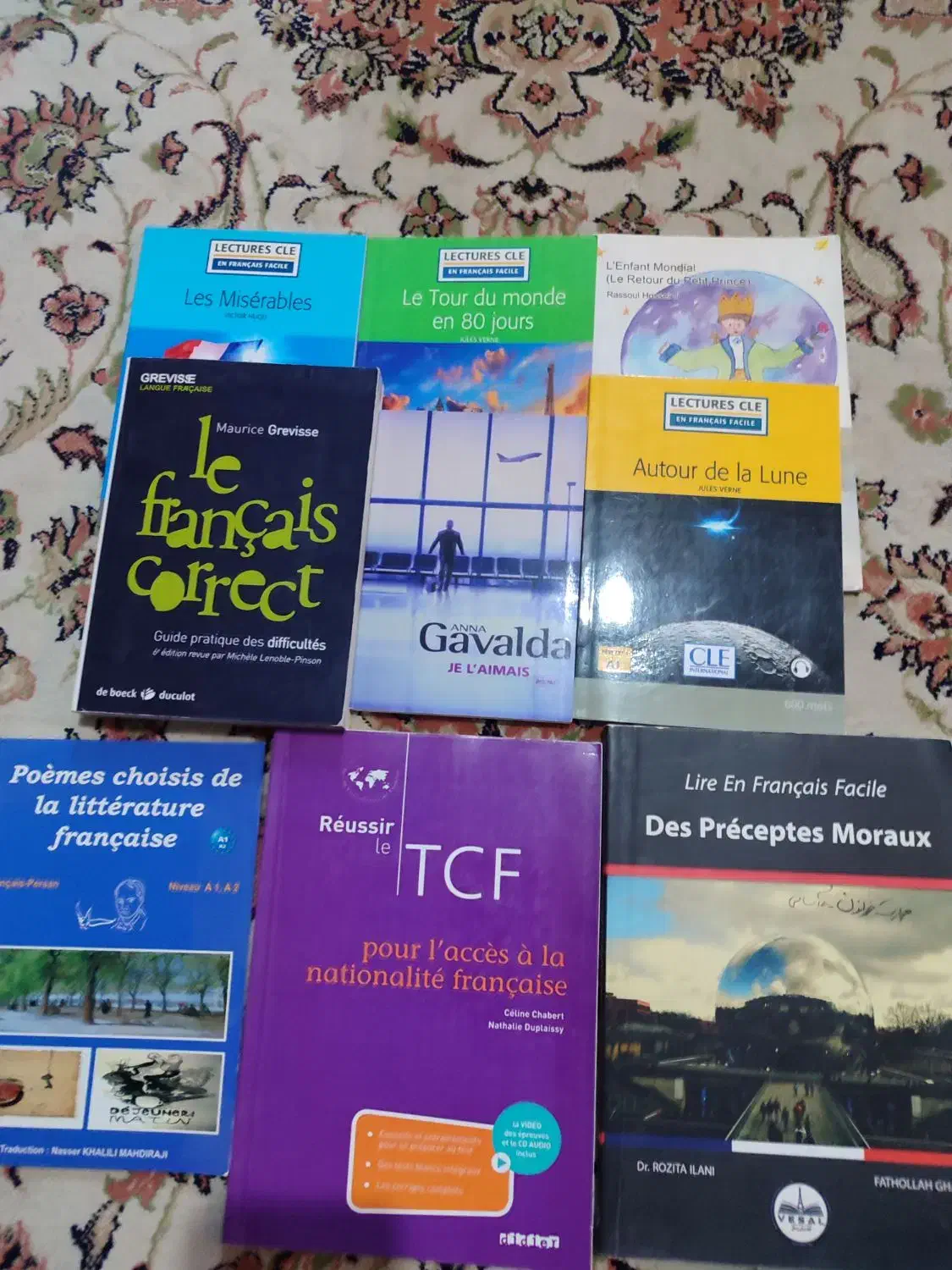 ۵۰رمان فارسی انگلیسی فرانسه مناسب کتابخانه شخصی|کتاب و مجله ادبی|تبریز, |دیوار