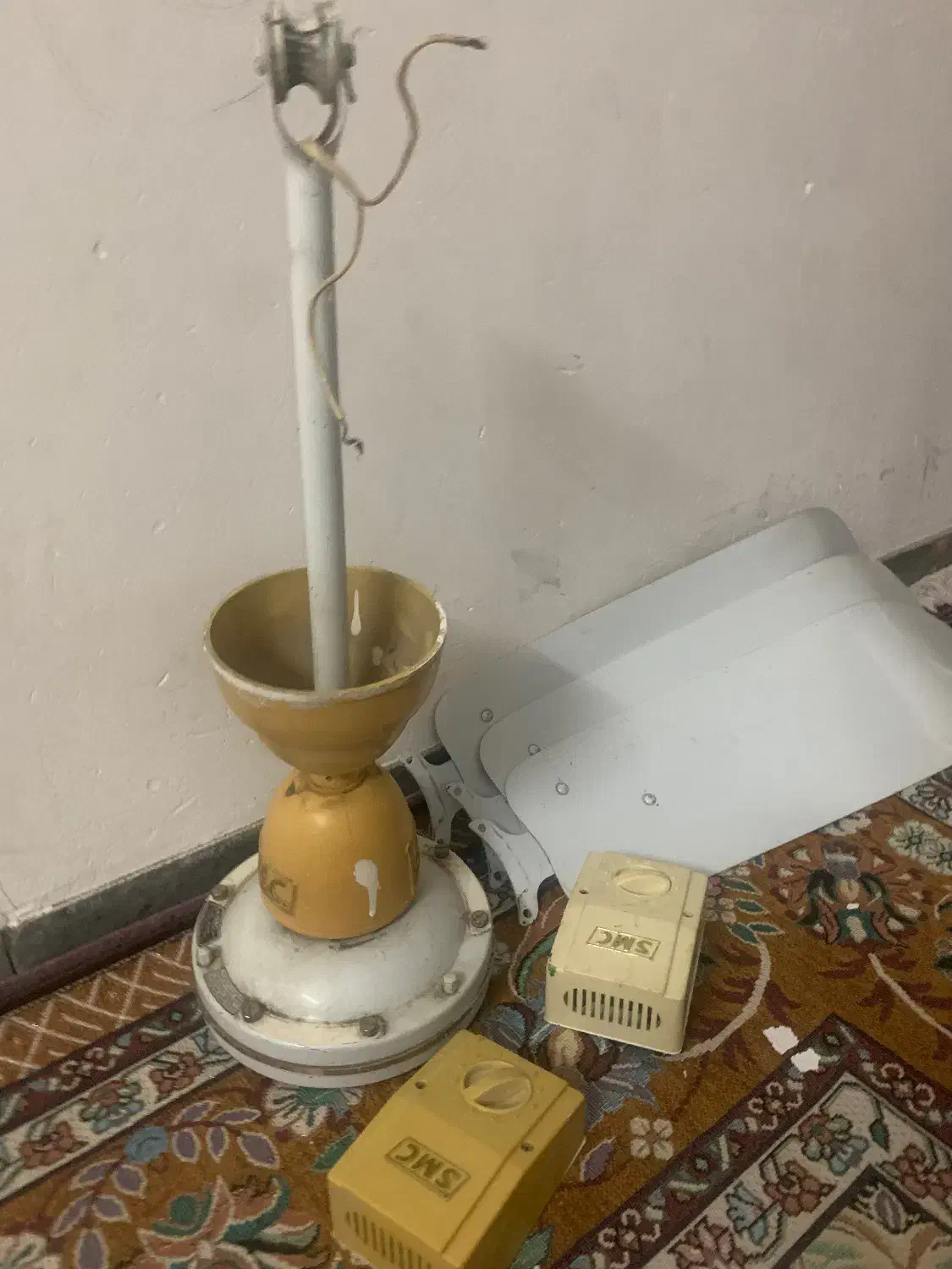 پنکه سقفی|پنکه و تصفیه‌کنندهٔ هوا|بندرعباس, |دیوار