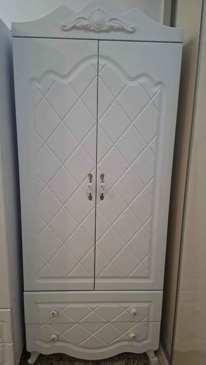 سرویس تخت و کمد کودک|تخت و سرویس خواب|یزد, |دیوار