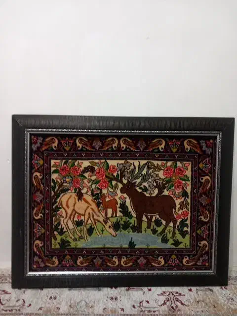 تابلو فرش دستبافت|تابلو فرش|چهاردانگه (تهران), |دیوار