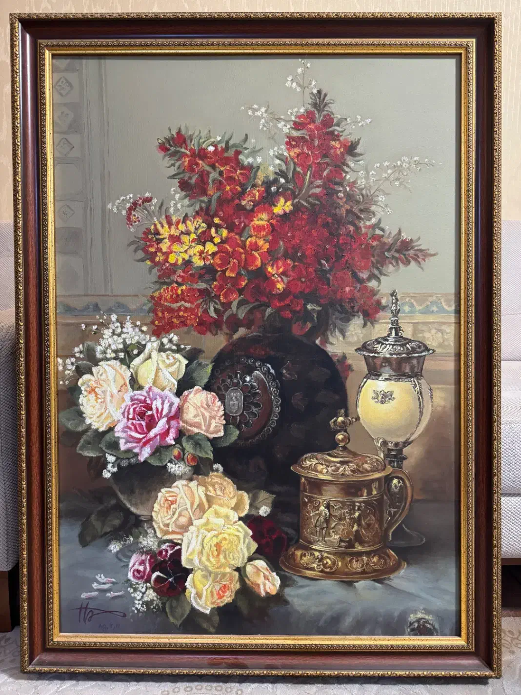 تابلو نقاشی رنگ روغن|تابلو، نقاشی، عکس|کرمان, |دیوار