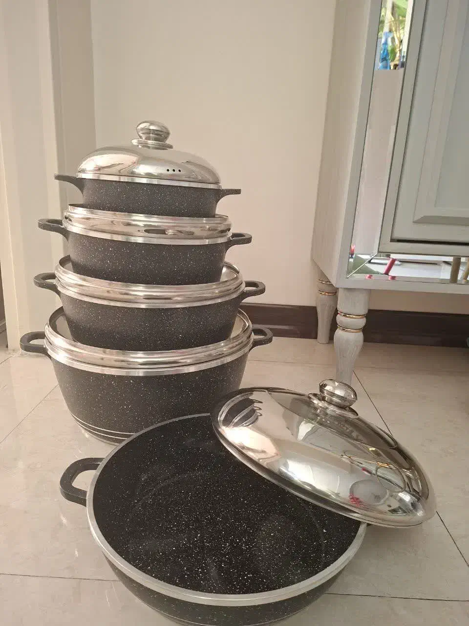 سرویس قابلمه دسینی|ظروف پختوپز|تهران, مشیریه|دیوار