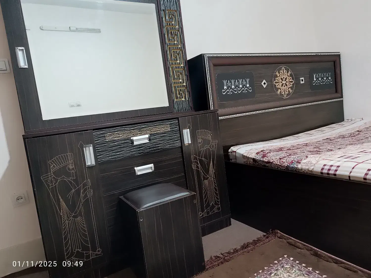 سرویس خواب|تخت و سرویس خواب|شیراز, شهرک گلستان شمالی|دیوار