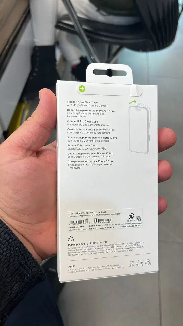 قاب ایفون 17پرو اورجینال|لوازم جانبی موبایل و تبلت|تهران, فرمانیه|دیوار