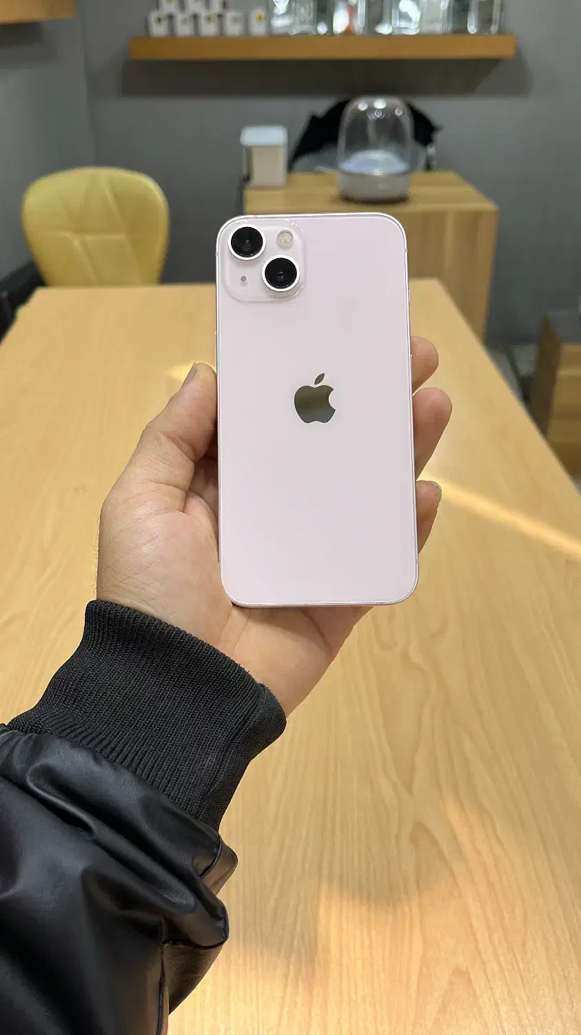 ایفون ۱۳نرمال ۱۲۸گیگ ۲سیم صورتی|موبایل|خوی, |دیوار