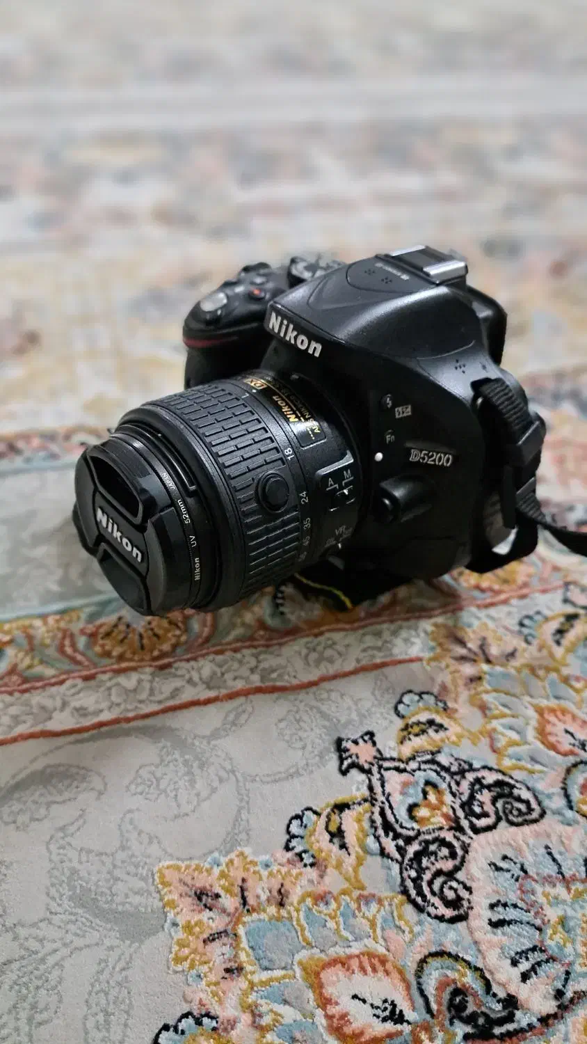 دوربین nikon/مدل5200/درحد نو|دوربین عکاسی و فیلم‌برداری|تهران, افسریه جنوبی|دیوار