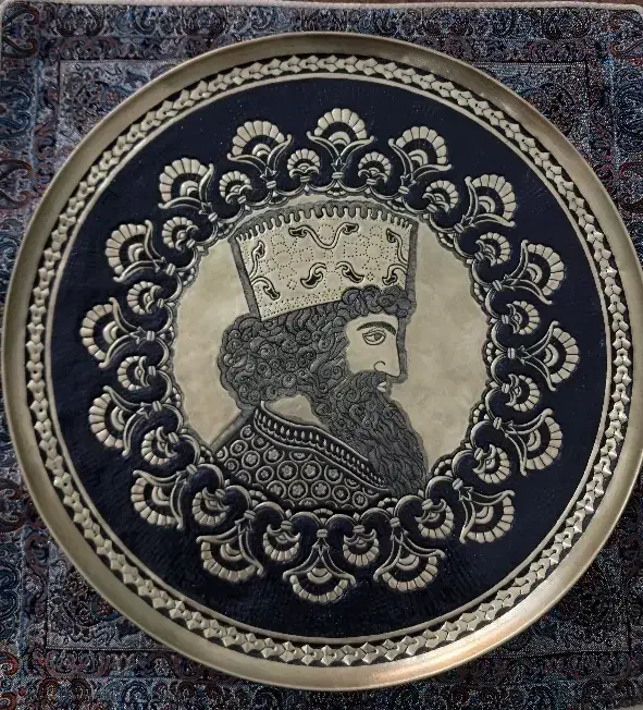 دیوارکوب قلمزنی شده|صنایع دستی و سایر لوازم تزئینی|بیرجند, |دیوار