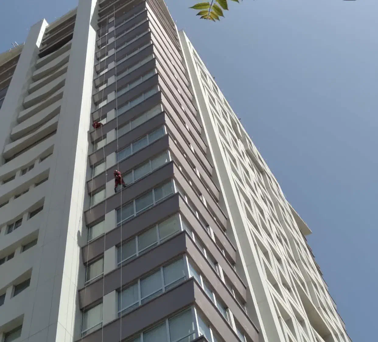 کار با طناب در ارتفاع بدون داربست|خدمات پیشه و مهارت|کیش, |دیوار