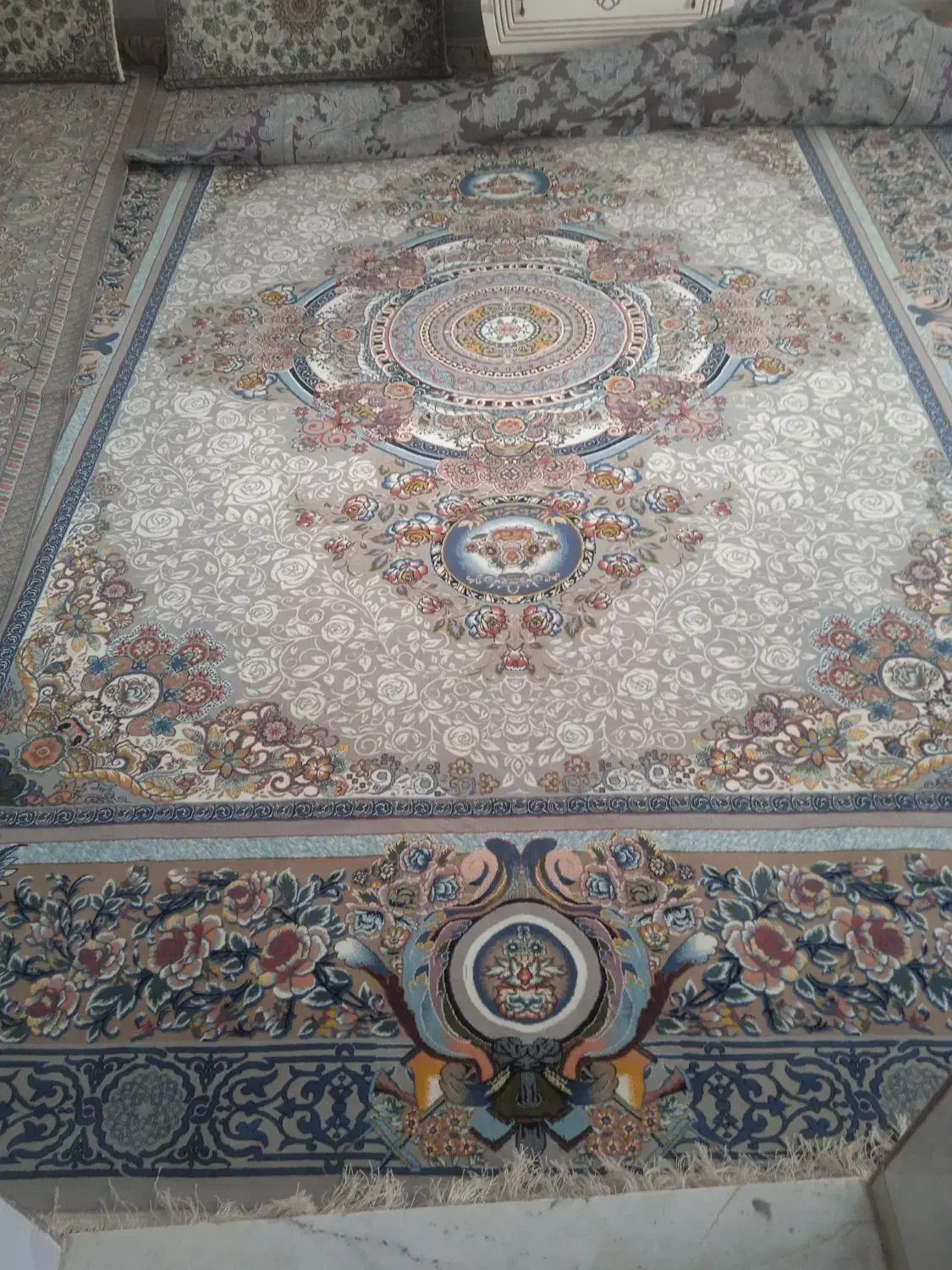 فرش نو دو روز بیشتر پهن نشده|فرش|تربتحیدریه, پائین ولایت|دیوار