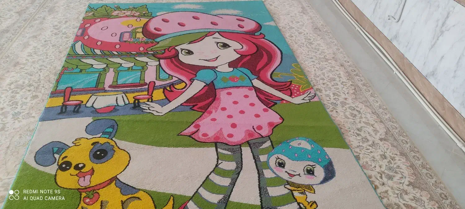 یک عدد فرش بچگانه|فرش|خرمآباد, |دیوار