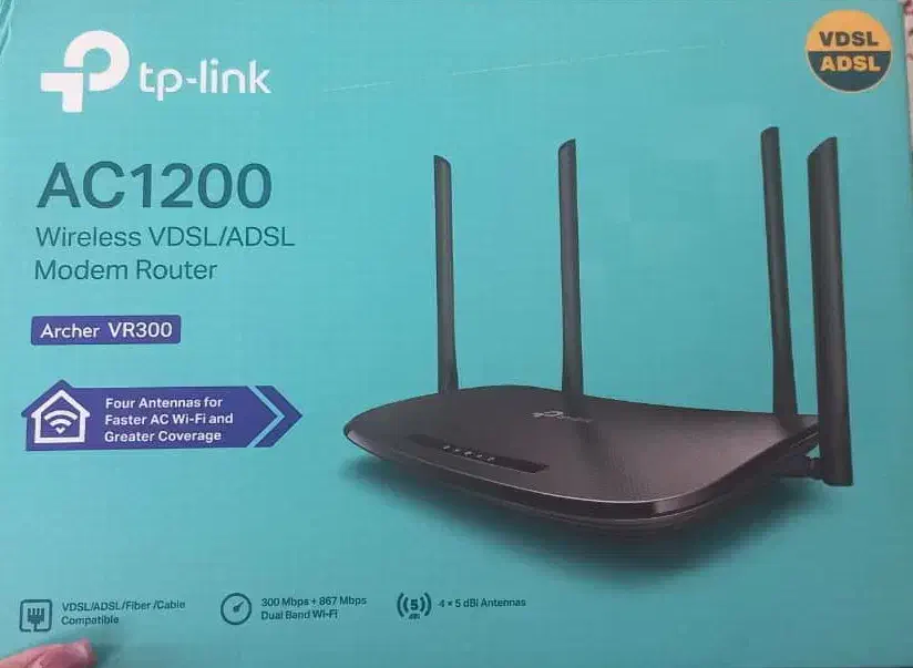 مودم روتر VDSL/ADSL تی پی-لینک مدل Archer VR300|مودم و تجهیزات شبکه|تهران, دردشت|دیوار