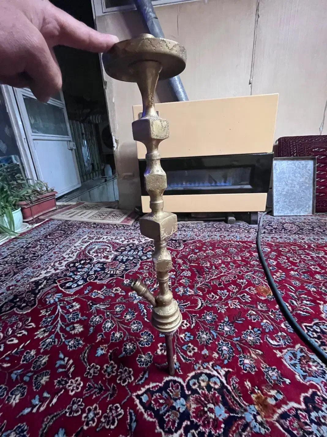 تنه قلیون برنجی|زیورآلات و اکسسوری|تهران, شکیبا|دیوار