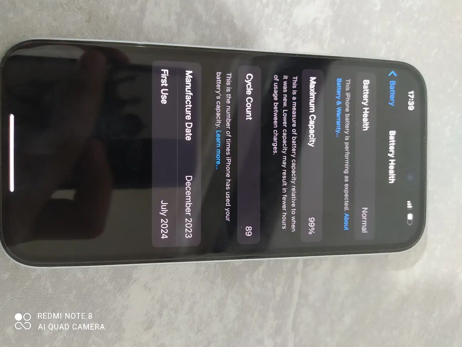 آیفون 15 نرمال|موبایل|کرمانشاه, |دیوار