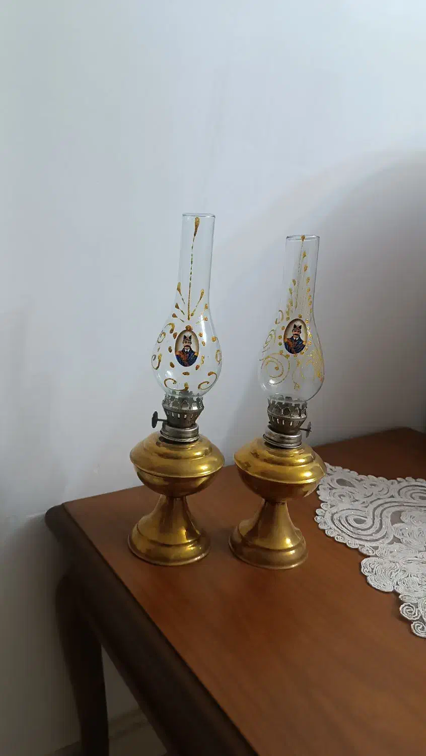 چراغ برنز|لوستر و چراغ آویز|همدان, |دیوار