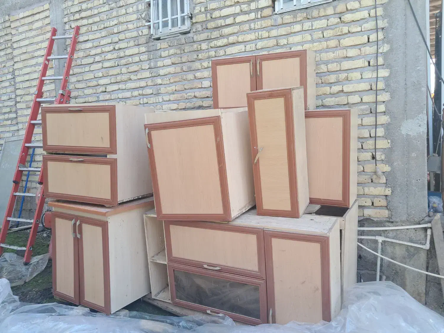 کابینت آشپزخانه خانه|مصالح و تجهیزات ساختمان|سیاهکل, |دیوار