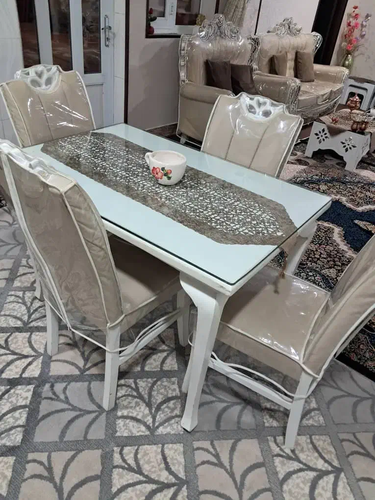 میزناهار خوری 4 نفره|میز و صندلی غذاخوری|فارسان, |دیوار