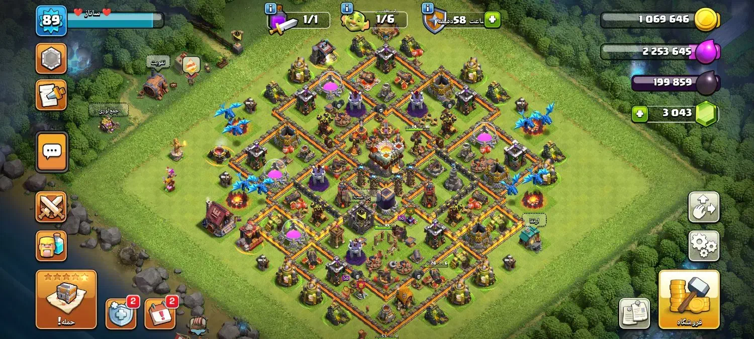 3 عدد اکانت کلش|کنسول، بازی ویدئویی و آنلاین|مرند, |دیوار