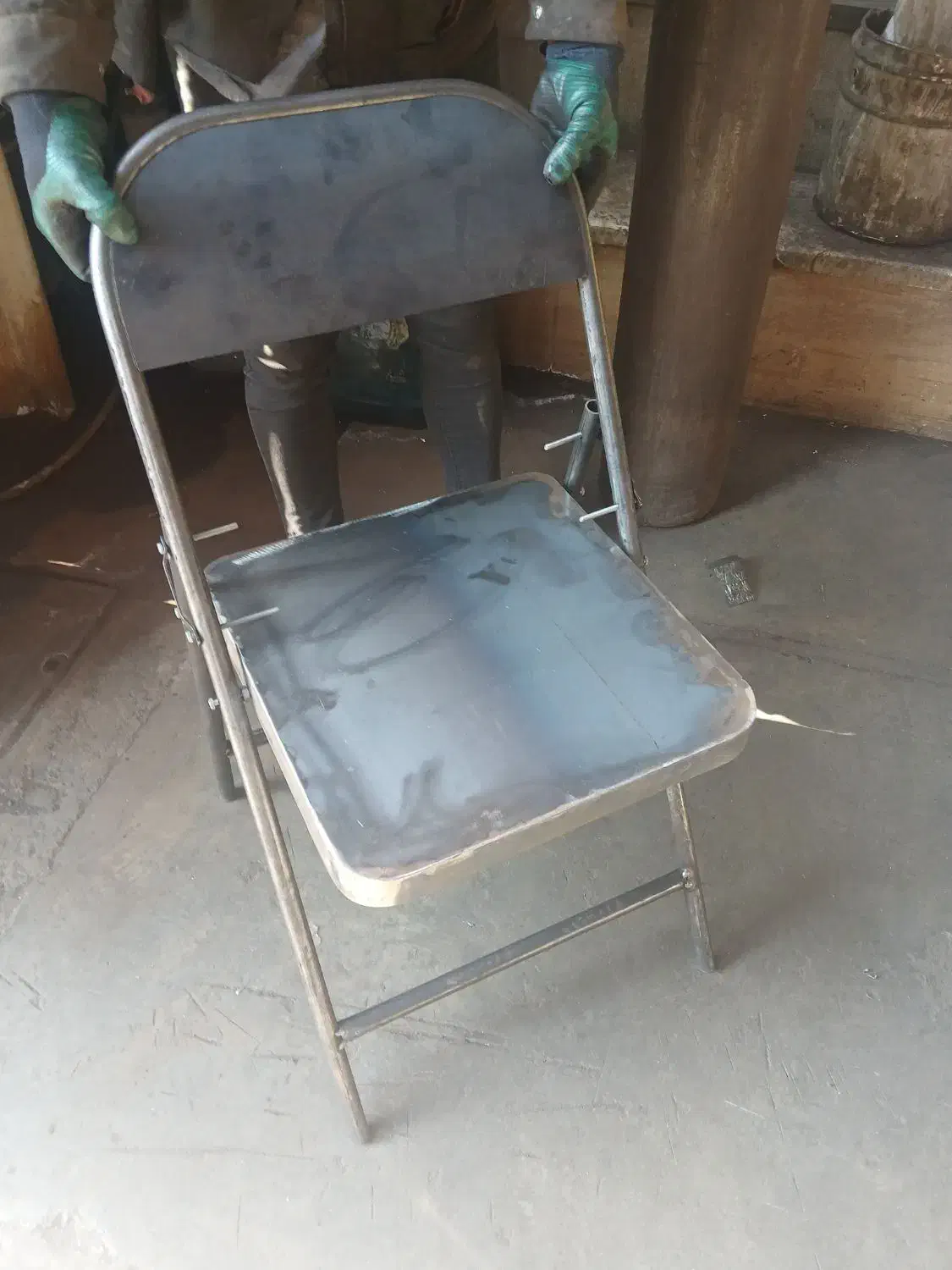 صندلی تمام فلزی ارج قدیم|صندلی و نیمکت|تهران, طیب|دیوار