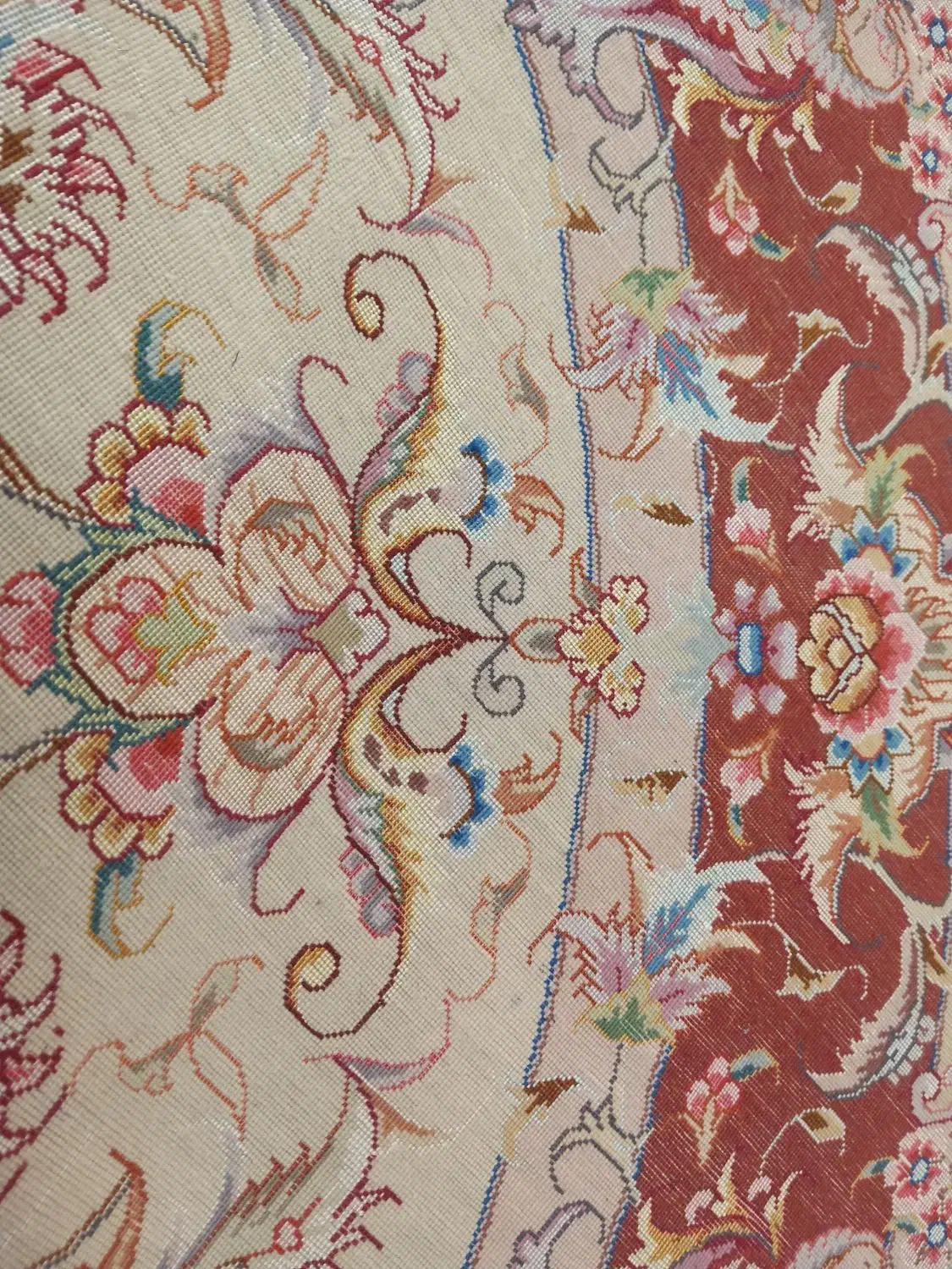 فرش گرد دایره علیا ۵۰ رج تبریز|فرش|تهران, شهرک مخابرات|دیوار