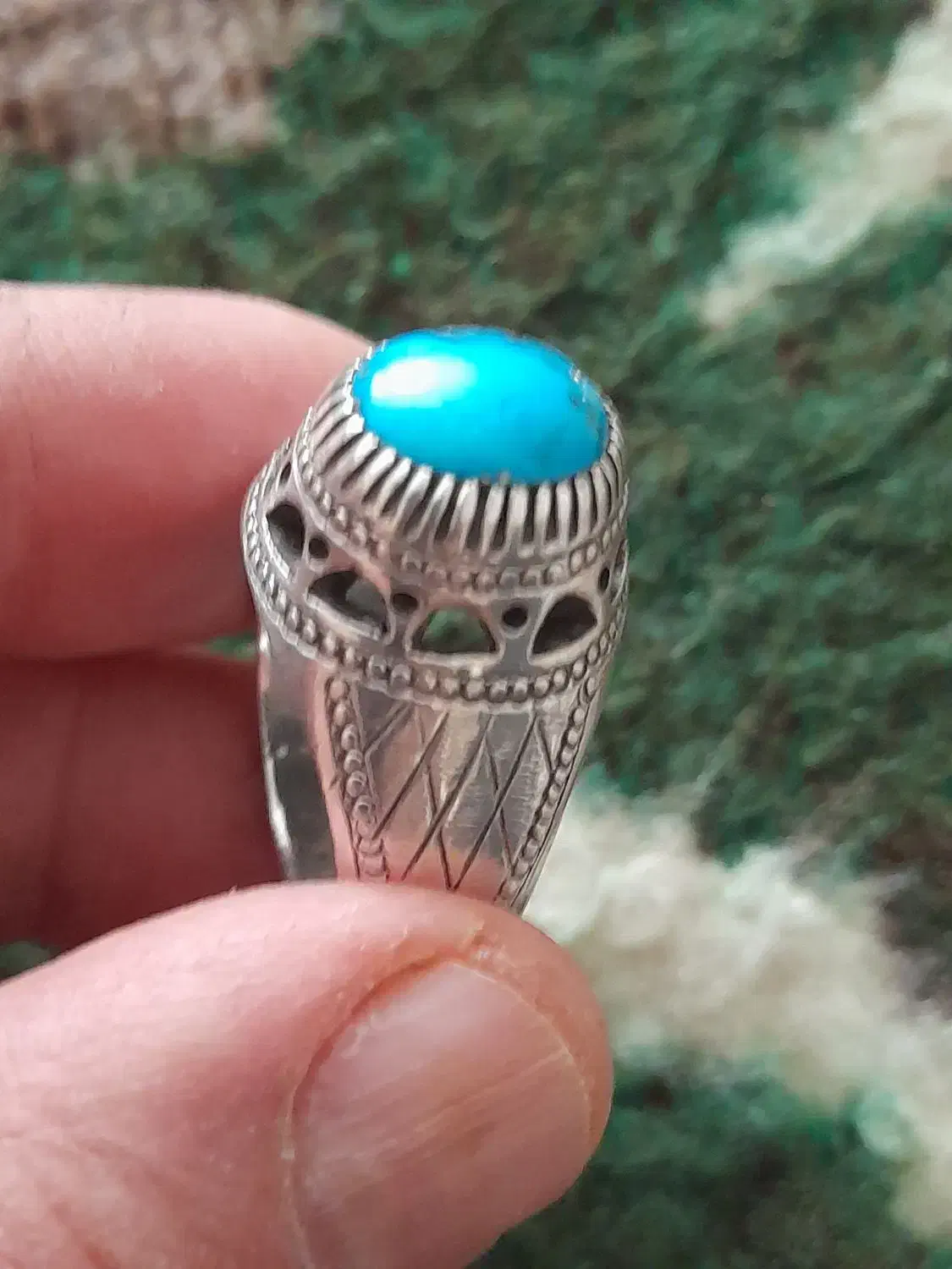 انگشتر فیروزه،نیشابور،۱۶ گرمو ۷۰|جواهرات|تهران, هفده شهریور|دیوار