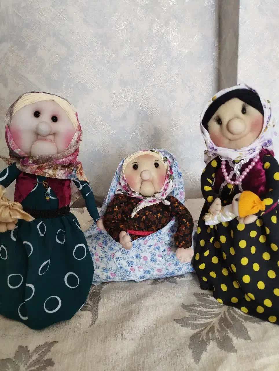 عروسک ننه سرما|صنایع دستی و سایر لوازم تزئینی|رشت, لاکان|دیوار