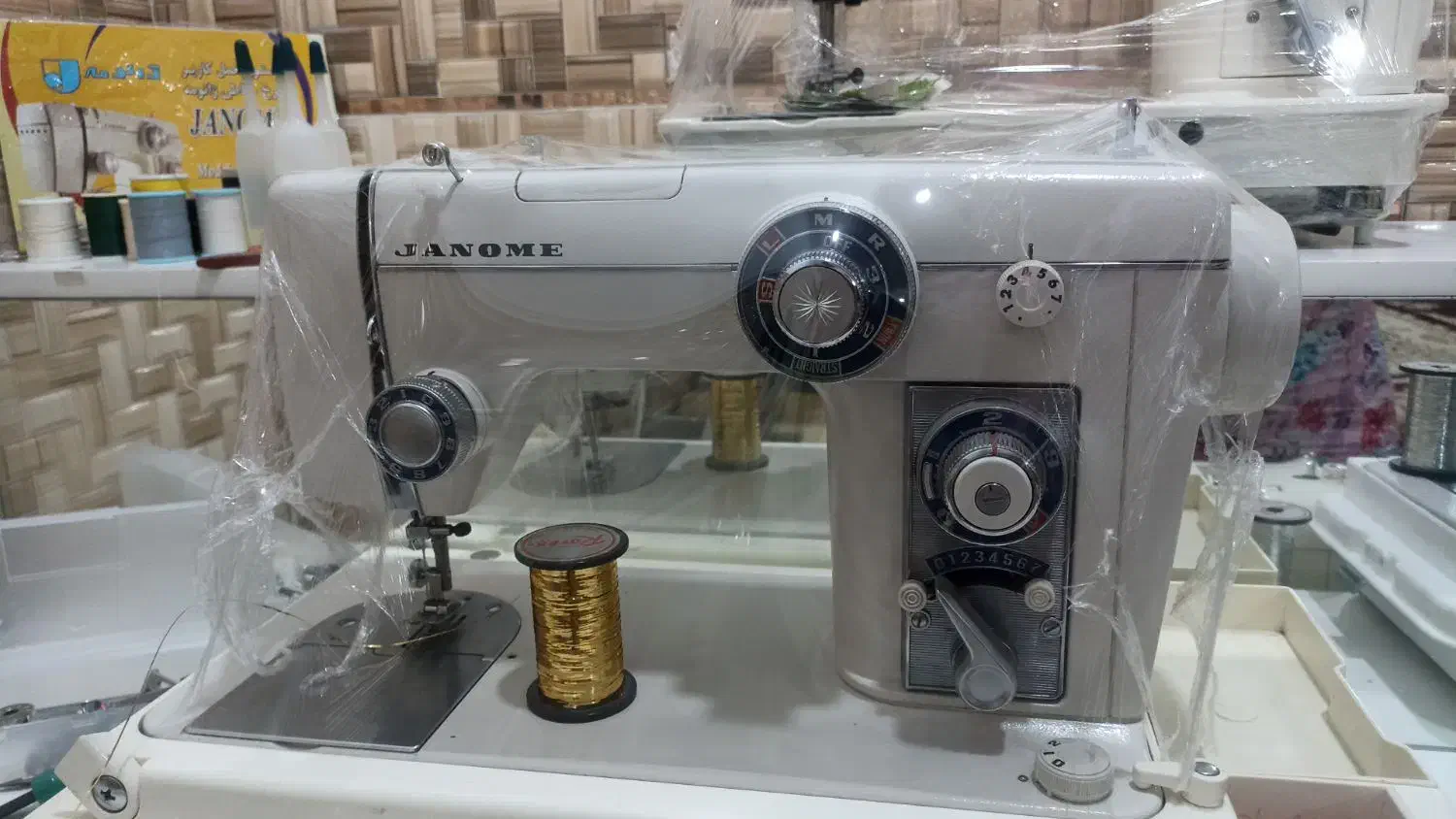 چرخ خیاطی ژانومه ژاپنی استوک دبی|چرخ خیاطی و ریسندگی|میناب, |دیوار