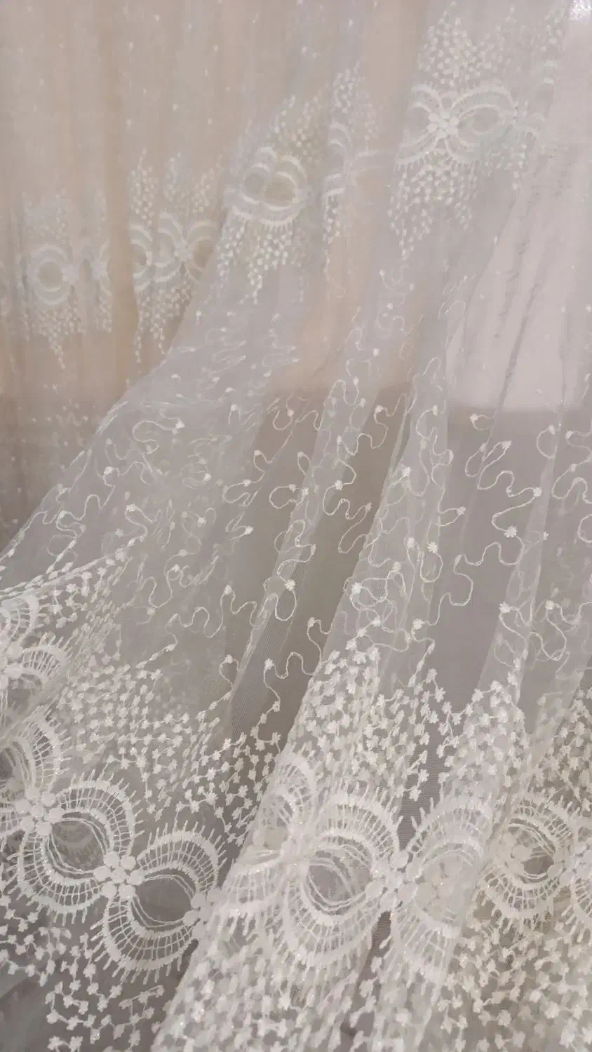 فروش پرده تور خامه دوزی|پرده، رانر، رومیزی|لنگرود, |دیوار