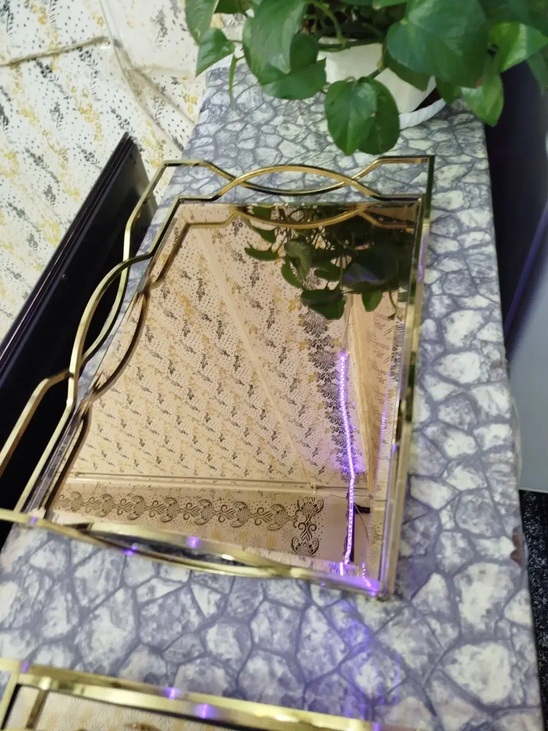 قندان سینی نونو|ظروف سرو و پذیرایی|جوانرود, |دیوار