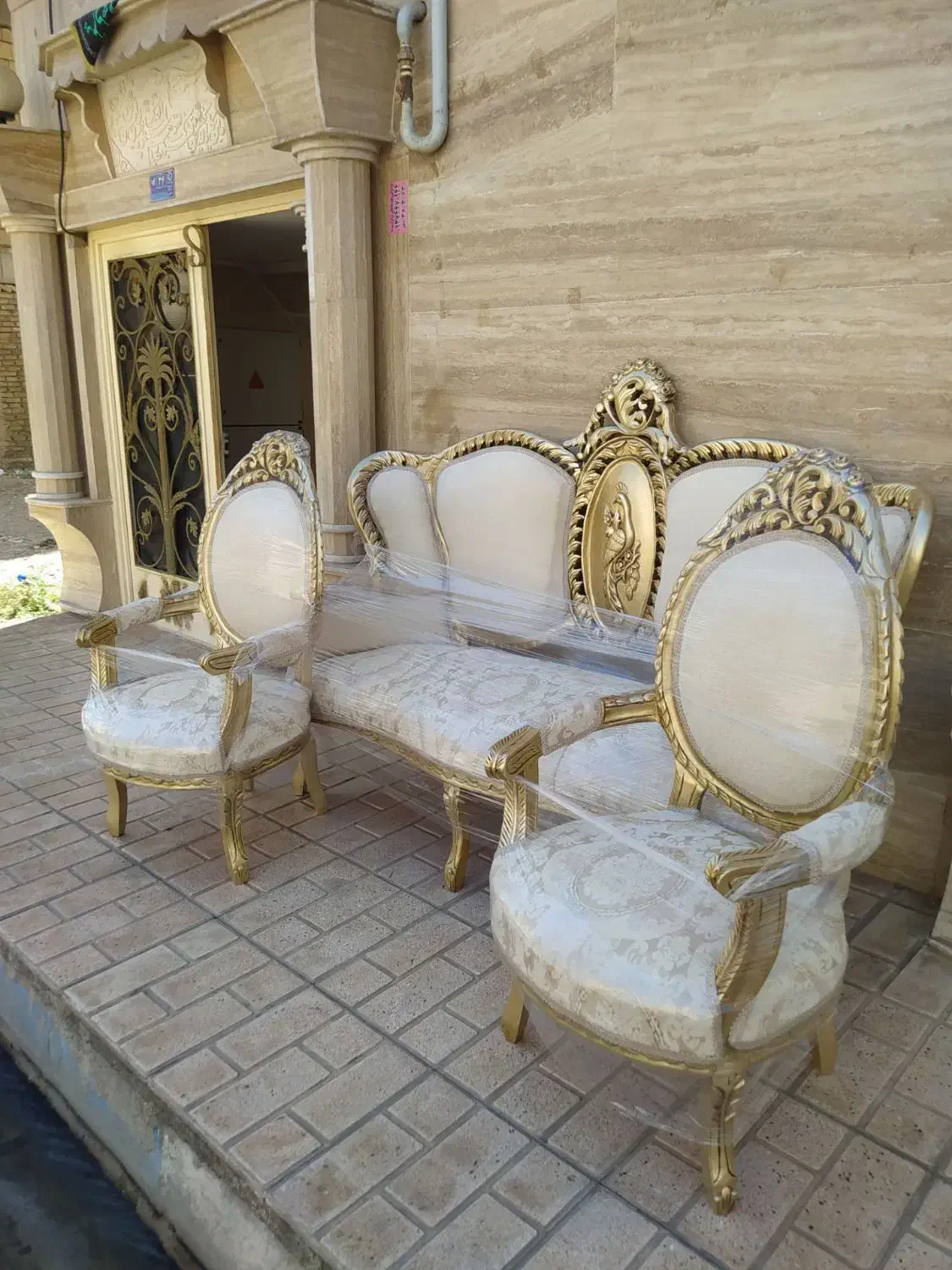 مبل سلطنتی ۸نفره زیر قیمت بازار بدلیل تغییر شغل|مبلمان خانگی و میز عسلی|پاکدشت, خاتون آباد|دیوار