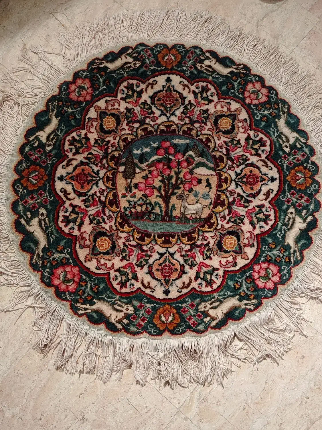 فرش دایره دستباف تبریز|فرش|تهران, تهرانپارس غربی|دیوار