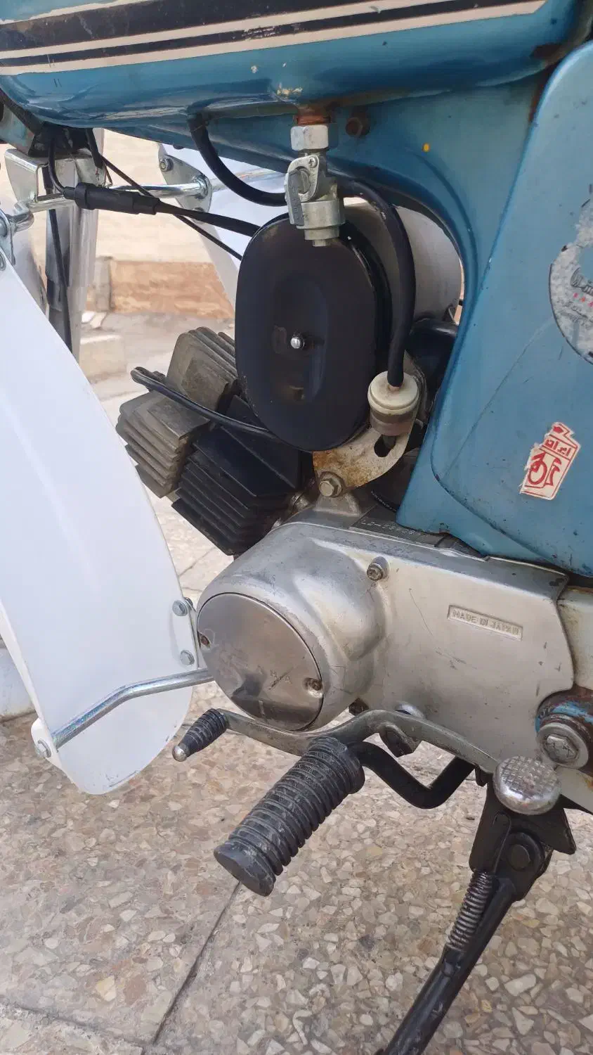 یاماها 100 عتیقه ژاپن|موتورسیکلت|اهواز, شریعتی جنوبی|دیوار