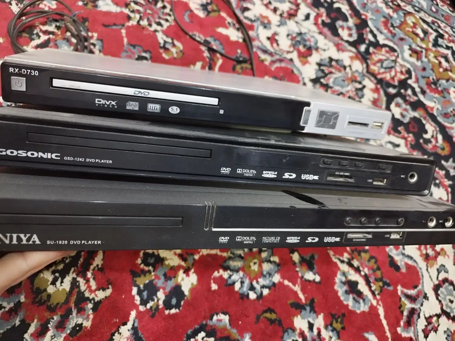 دی وی دی فلش خور مموری|پخشکننده DVD و ویدیو|مشهد, چهارچشمه|دیوار