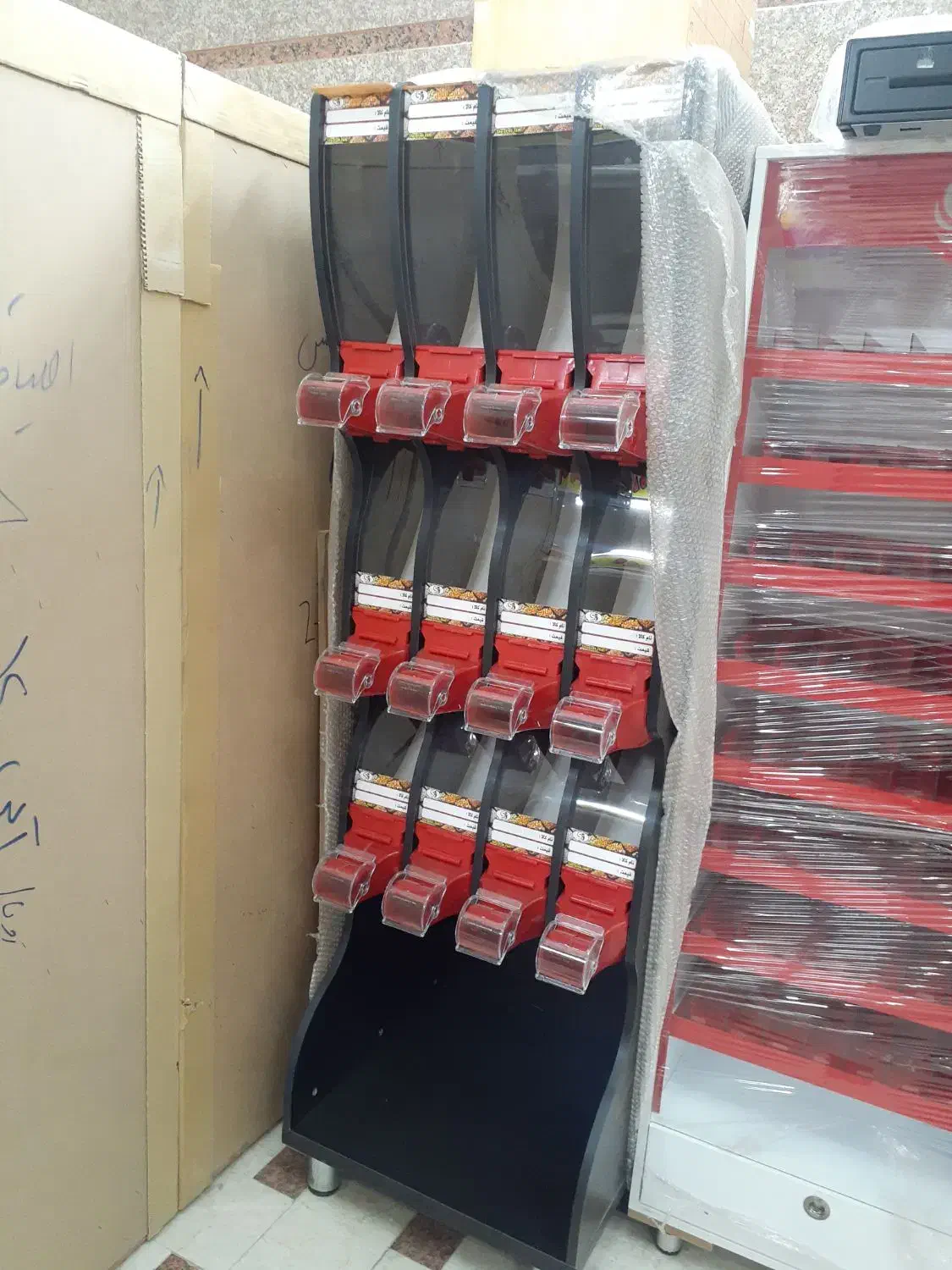 خشکبار اهرمی استند پایه دار سیگار قفسه * ام دی اف|فروشگاه و مغازه|ورامین, ورامین|دیوار