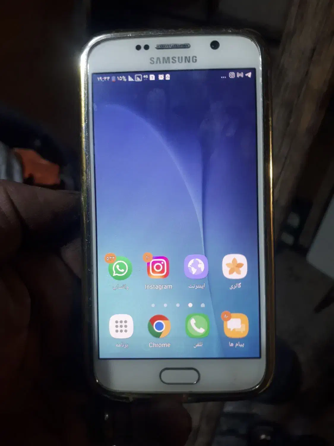 S6 گلکسی سفید|موبایل|اصفهان, الهیه|دیوار