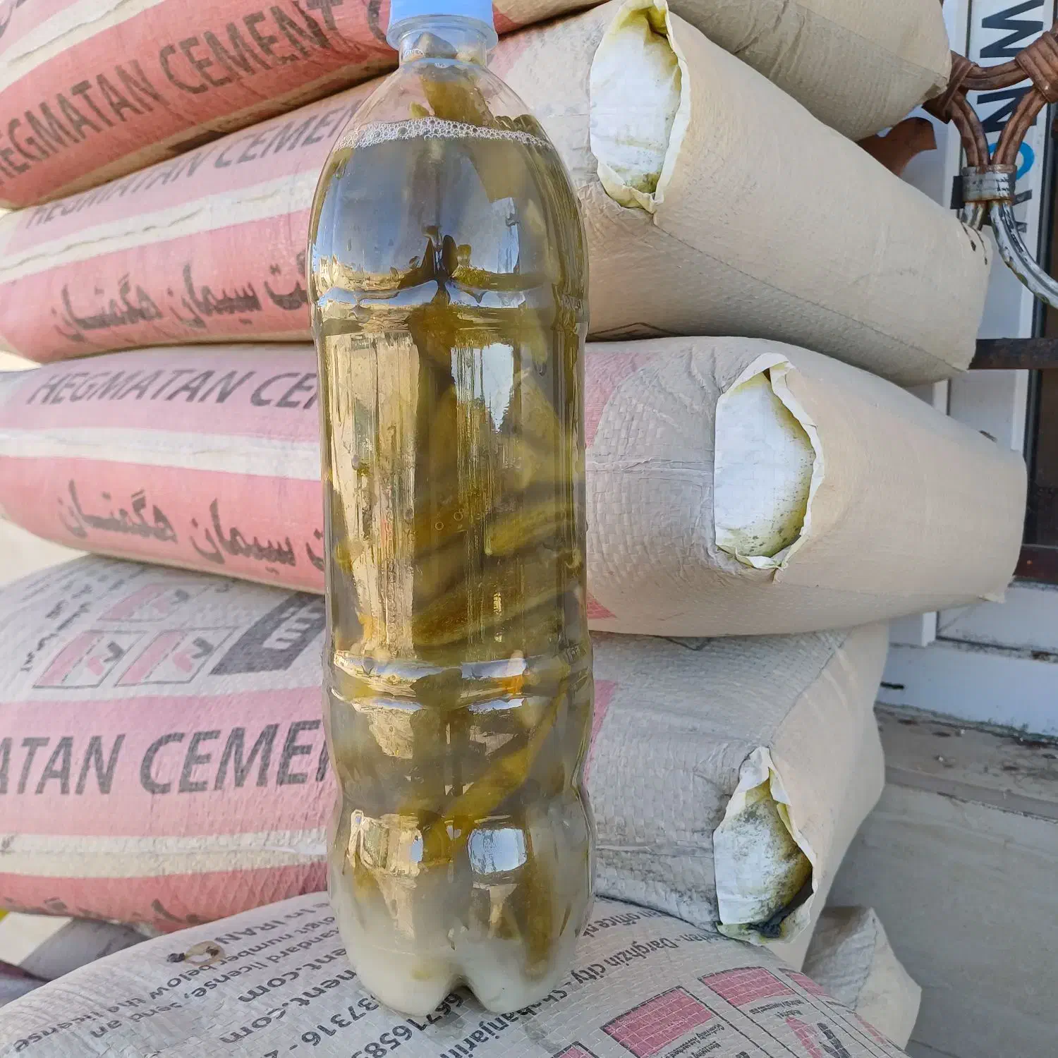 ۳۰۰عدد بطری خیار شور|خوردنی و آشامیدنی|بزینه رود, |دیوار