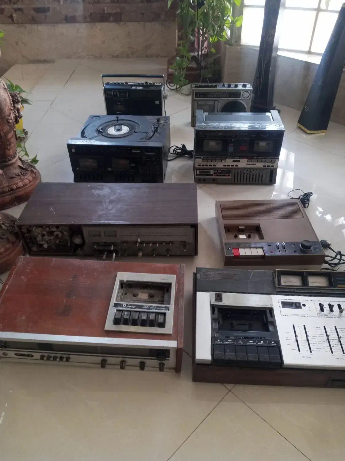 دک،استریو،رادیو کاست قدیمی  احتیاج به تعمیر|سیستم صوتی خانگی|تهران, چیتگر شمالی|دیوار