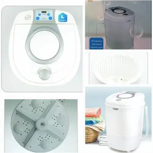 مینی واش لوکسینو 3،5کیلو لباسشویی گارانتی کهنه شور|ماشین لباسشویی و خشک‌کن لباس|مشهد, طلاب|دیوار