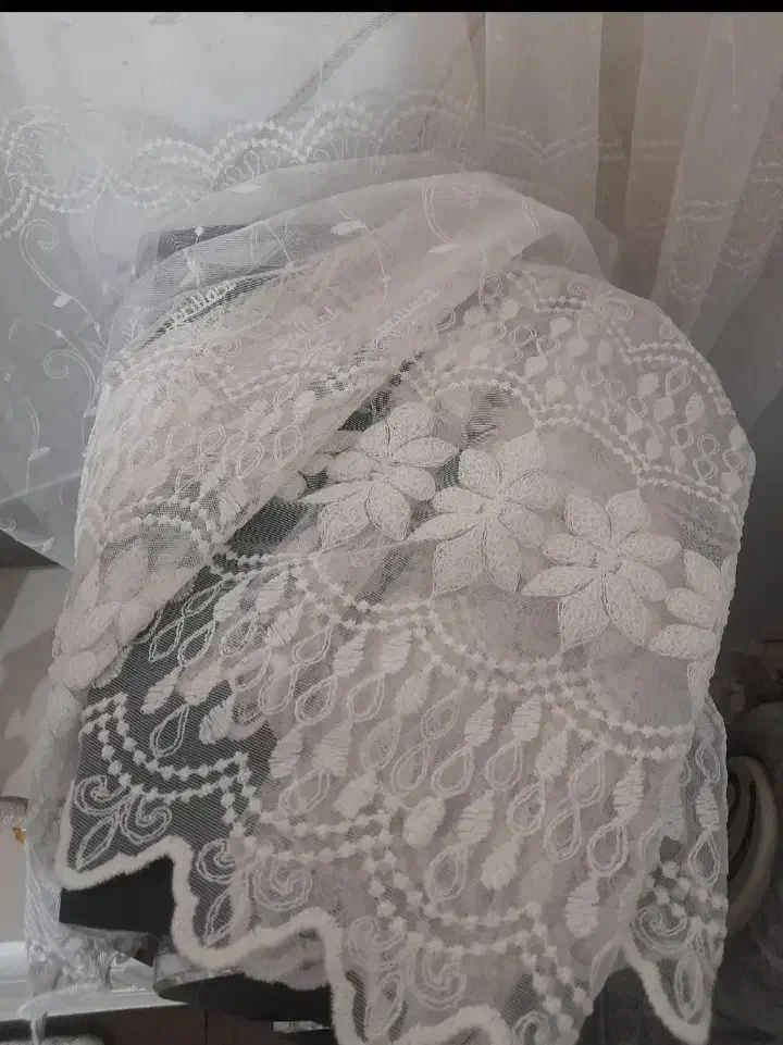 پرده توری|پرده، رانر، رومیزی|خوی, |دیوار