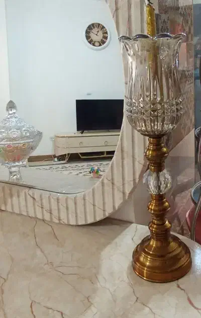 آباژور رومیزی و شمعدان|چراغ خواب و آباژور|ساوه, |دیوار