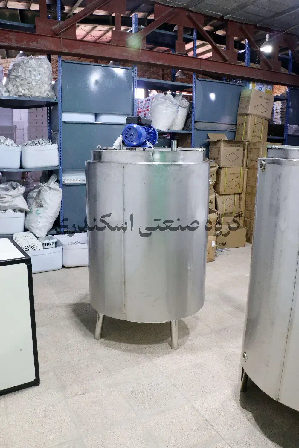 پاتیل پخت شیر رب دیگ پلو برنج پروسس تانک 200لیتر|ظروف پخت‌وپز|ایلام, |دیوار