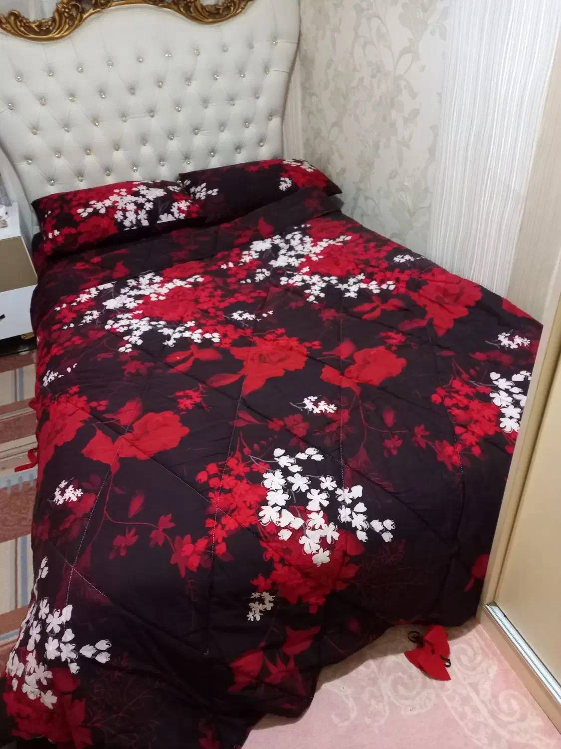 تختخواب دونفره  عرض ۱۲۷ طول دومتر۷سانت|تشک تختخواب|اندیشه, اندیشه فاز ۱|دیوار