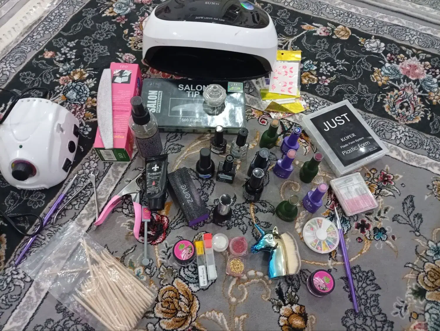 وسایل کاشت ناخن|آرایشی، بهداشتی، درمانی|خرمآباد, |دیوار