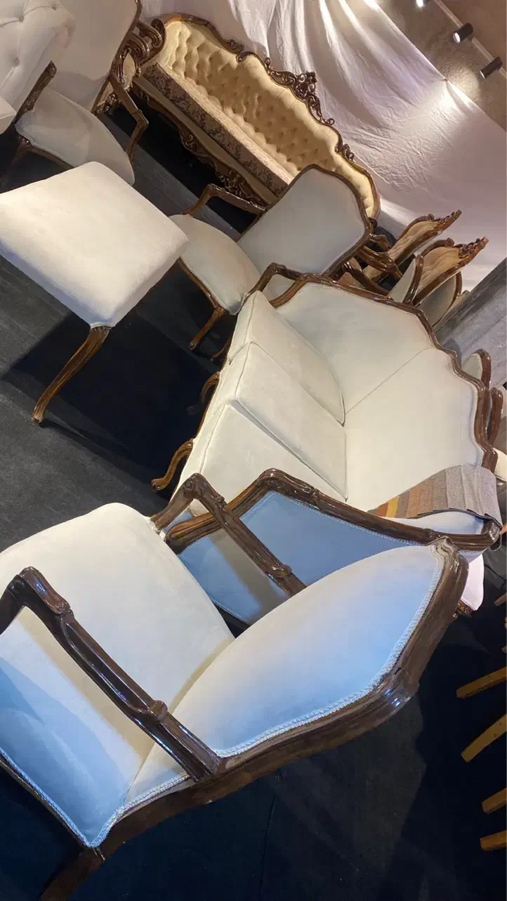 مبل کویین هشت نفره|مبلمان خانگی و میز عسلی|رشت, جهاد|دیوار