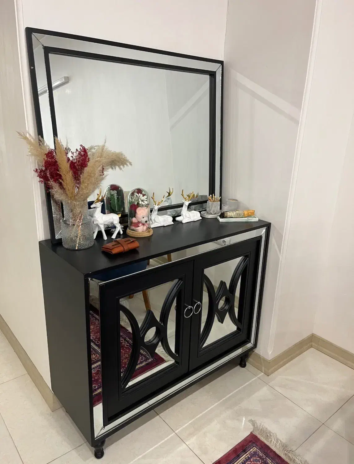 ست کنسول و آینه و میز تی وی|بوفه، ویترین، کنسول|فردیس, داوری|دیوار