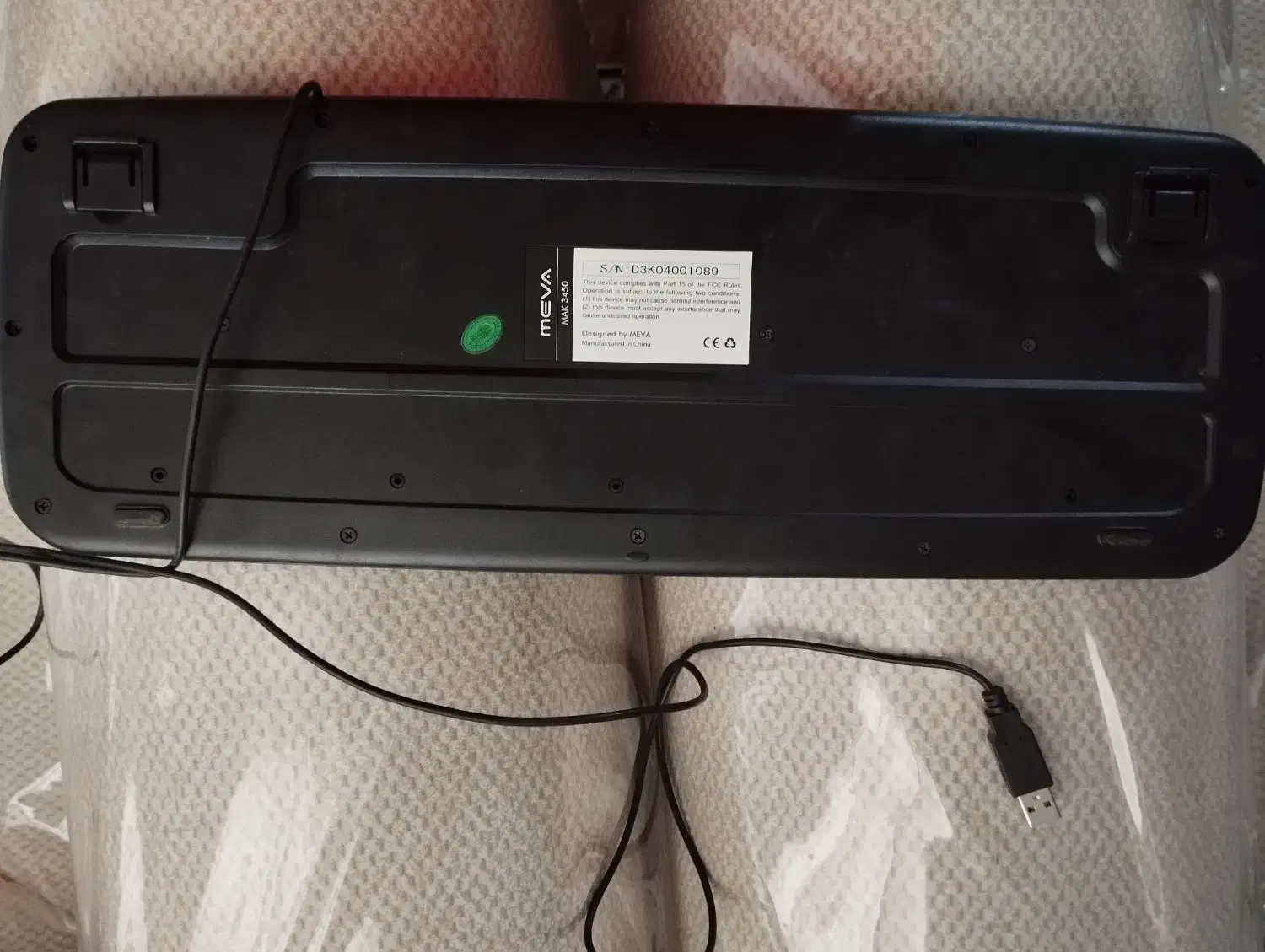 کیبورد سالم و تمیز|قطعات و لوازم جانبی رایانه|اهواز, شهرک دانشگاه|دیوار